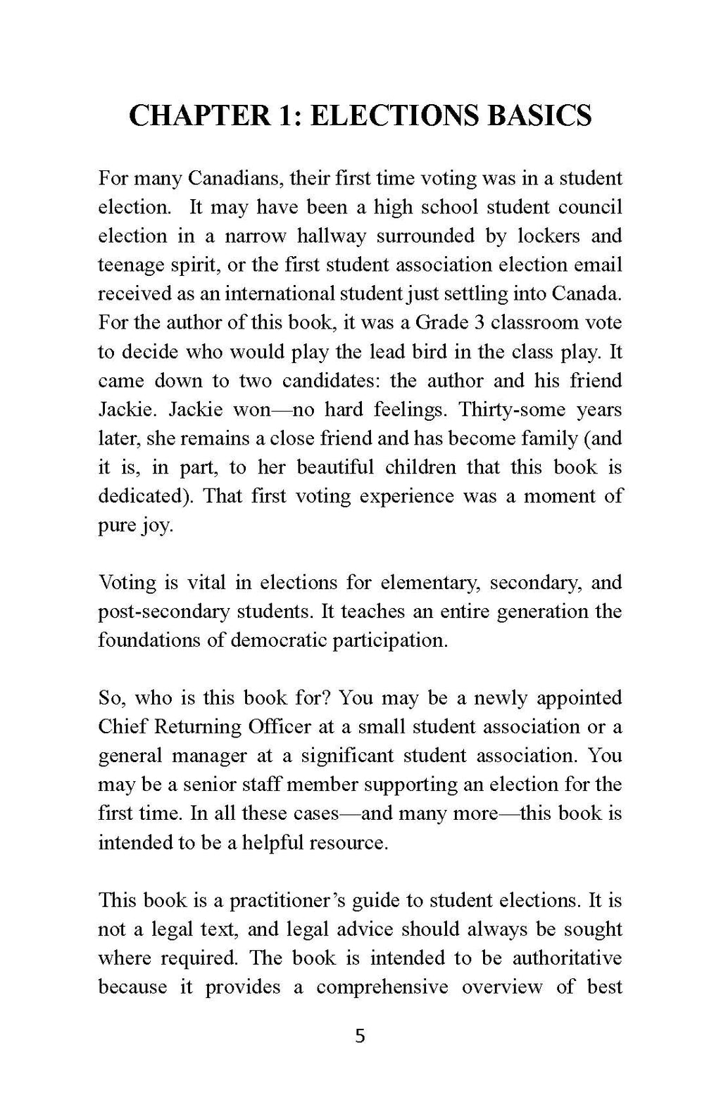 Student Elections: A Practitioner’s Guide